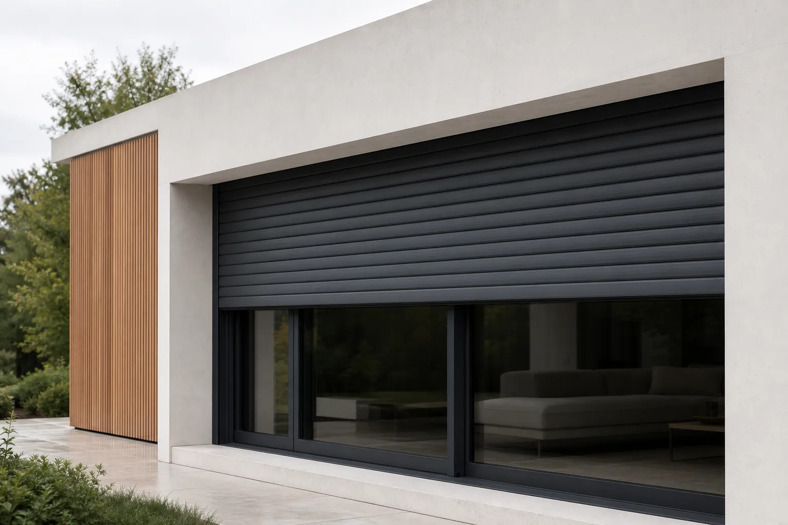 Completed exterior project