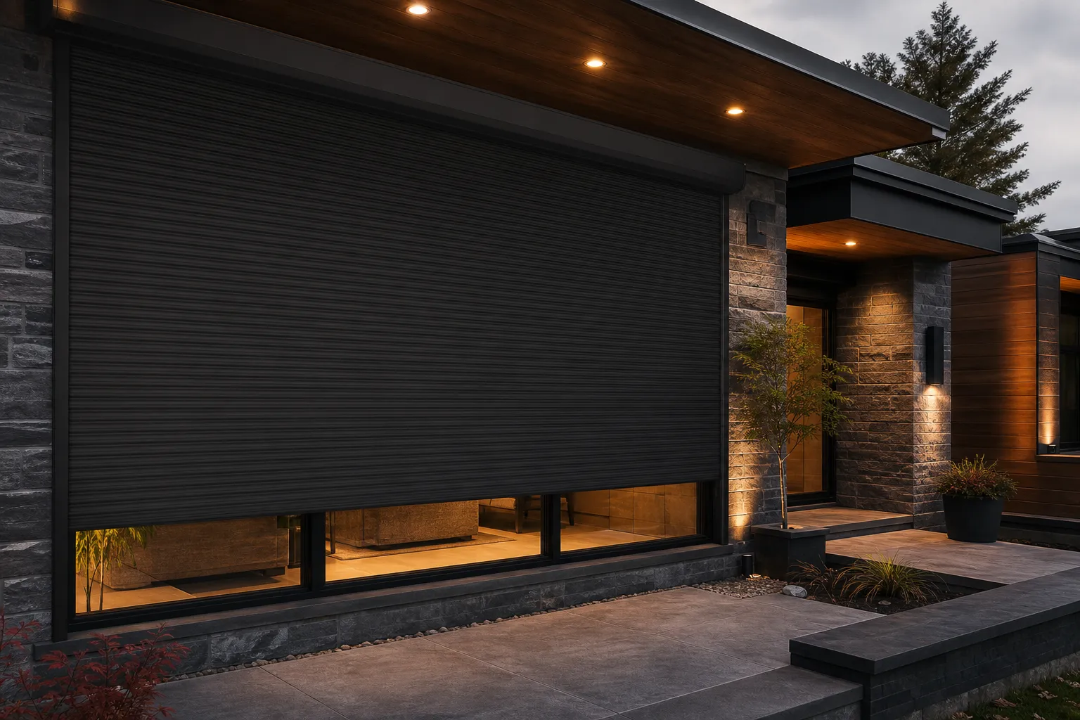 Shutters installation