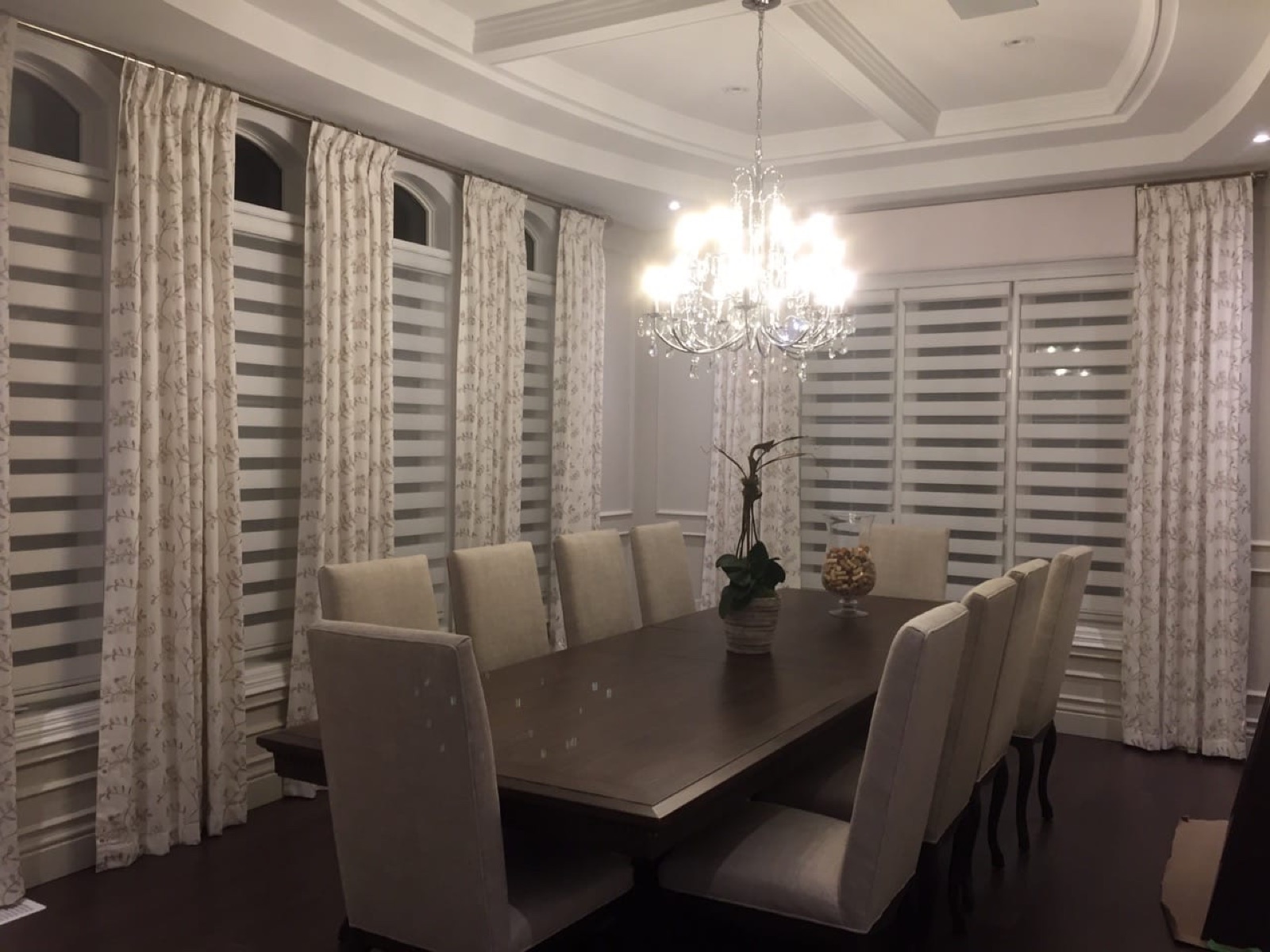 Interior blinds and window shading installation from the North Shutters portfolio, view 031