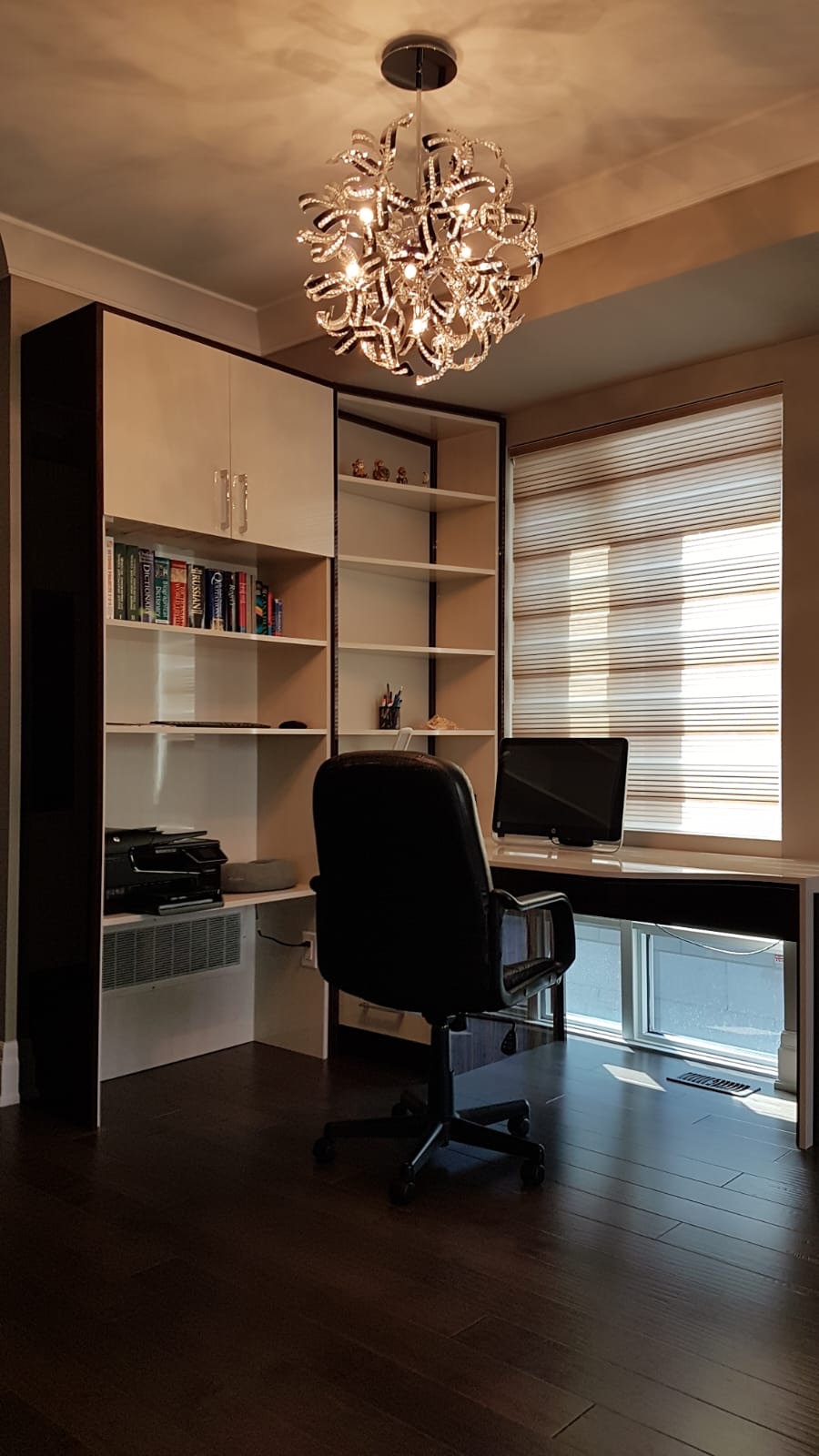 Interior blinds and window shading installation from the North Shutters portfolio, view 055
