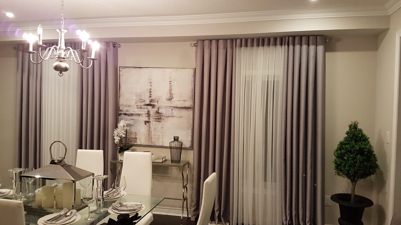 Interior blinds and window shading installation from the North Shutters portfolio, view 103